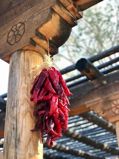 red and white rope on brown wooden post