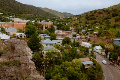 white and brown concrete houses on mountain during daytime