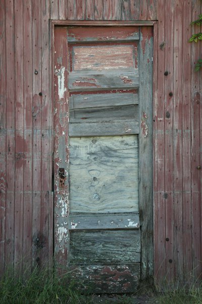 closed door