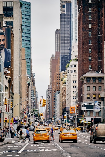person crossing pedestrian lane