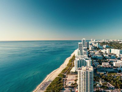 aerial photography of buildings
