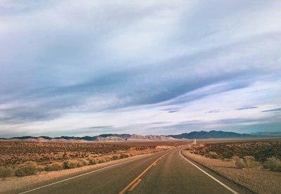 landscape photography of road at savannah